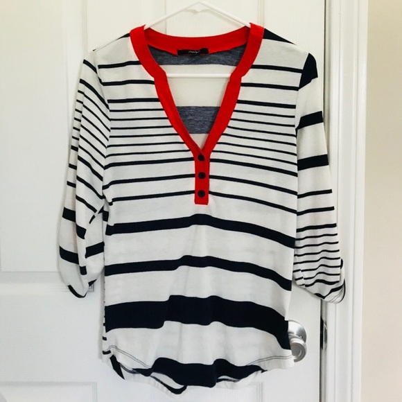 3/4 striped Shirt - Picture 1 of 1